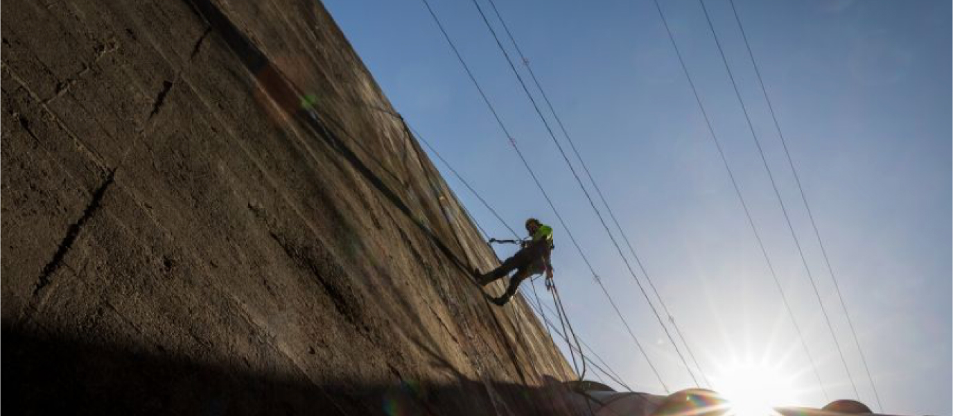 Site Teams in full swing on Dam Works